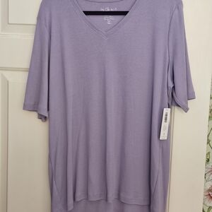 Chico's Soft Purple Tee